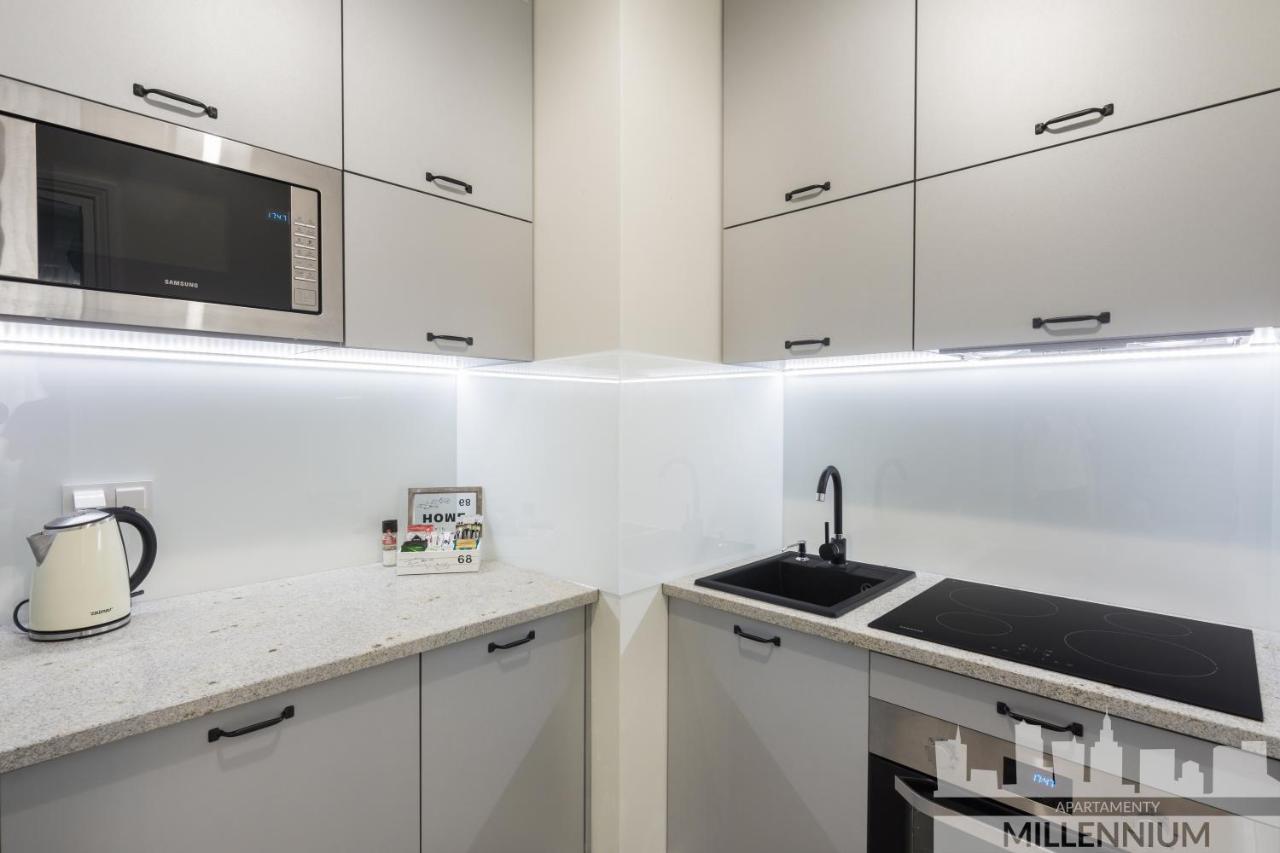 Ferienwohnung Millennium Awangarda Mint Warschau Exterior foto