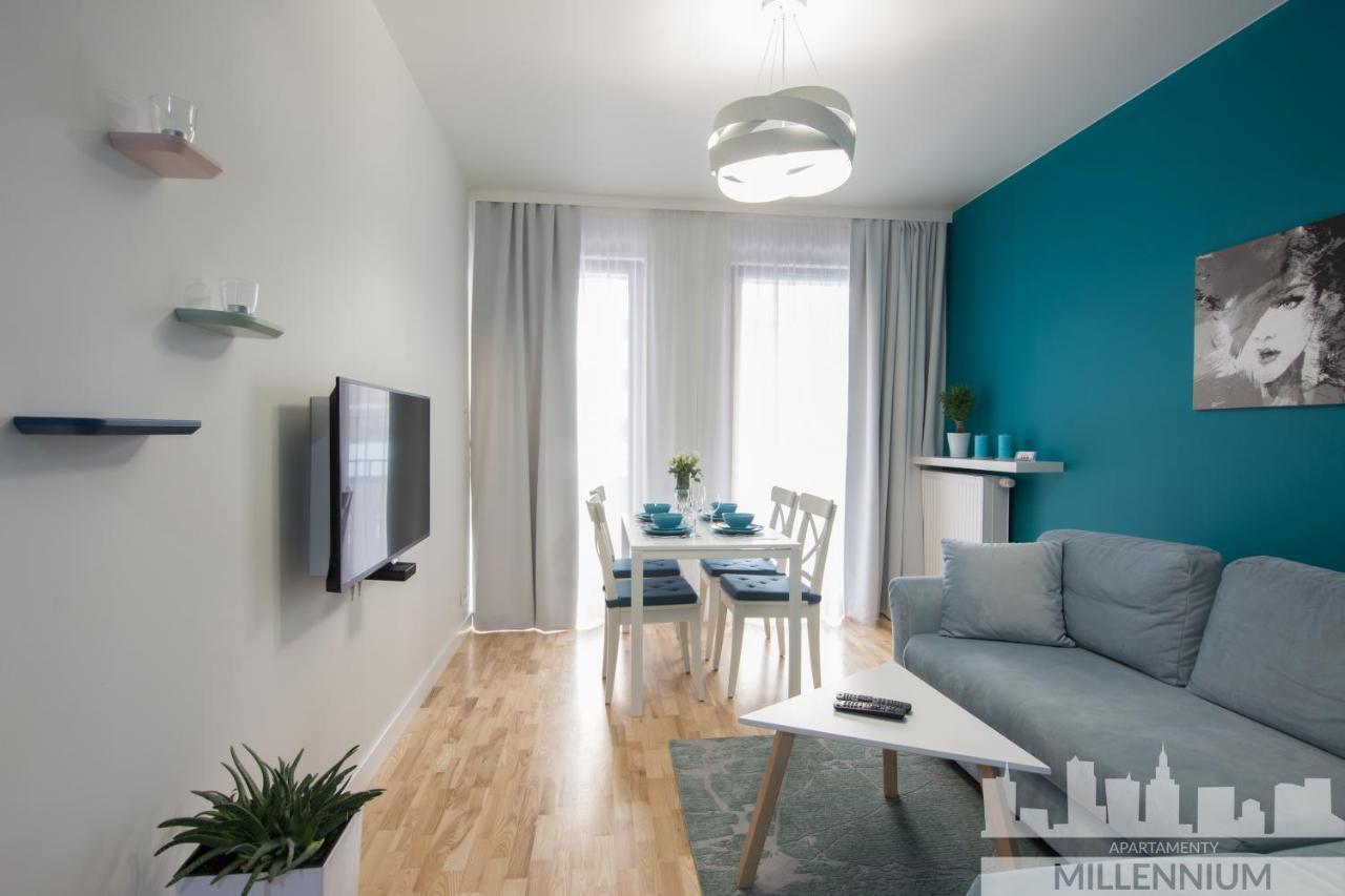 Ferienwohnung Millennium Awangarda Mint Warschau Exterior foto