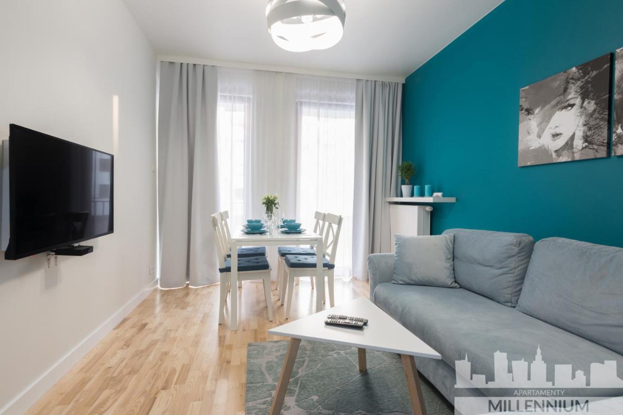 Ferienwohnung Millennium Awangarda Mint Warschau Exterior foto