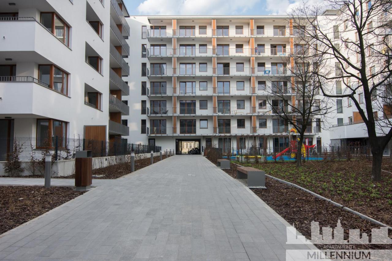 Ferienwohnung Millennium Awangarda Mint Warschau Exterior foto