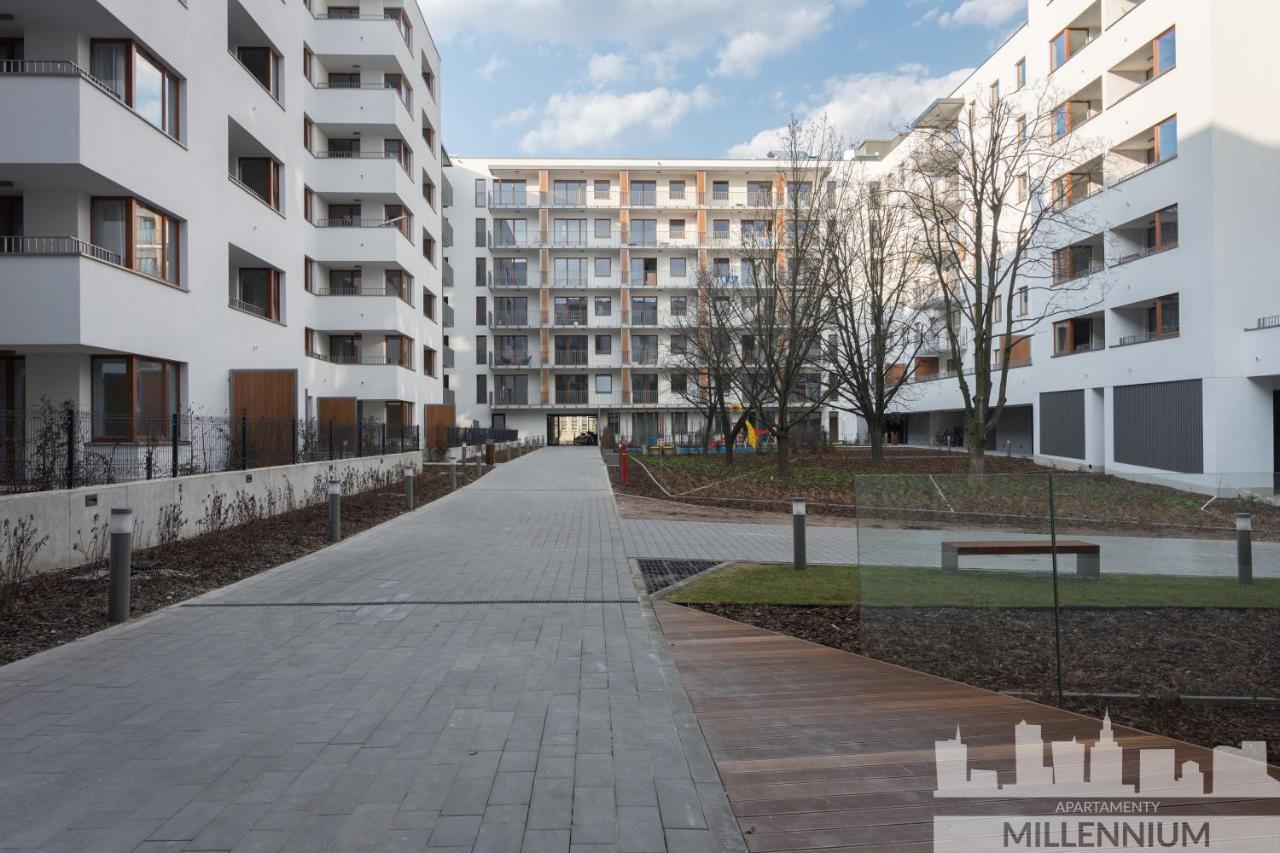 Ferienwohnung Millennium Awangarda Mint Warschau Exterior foto