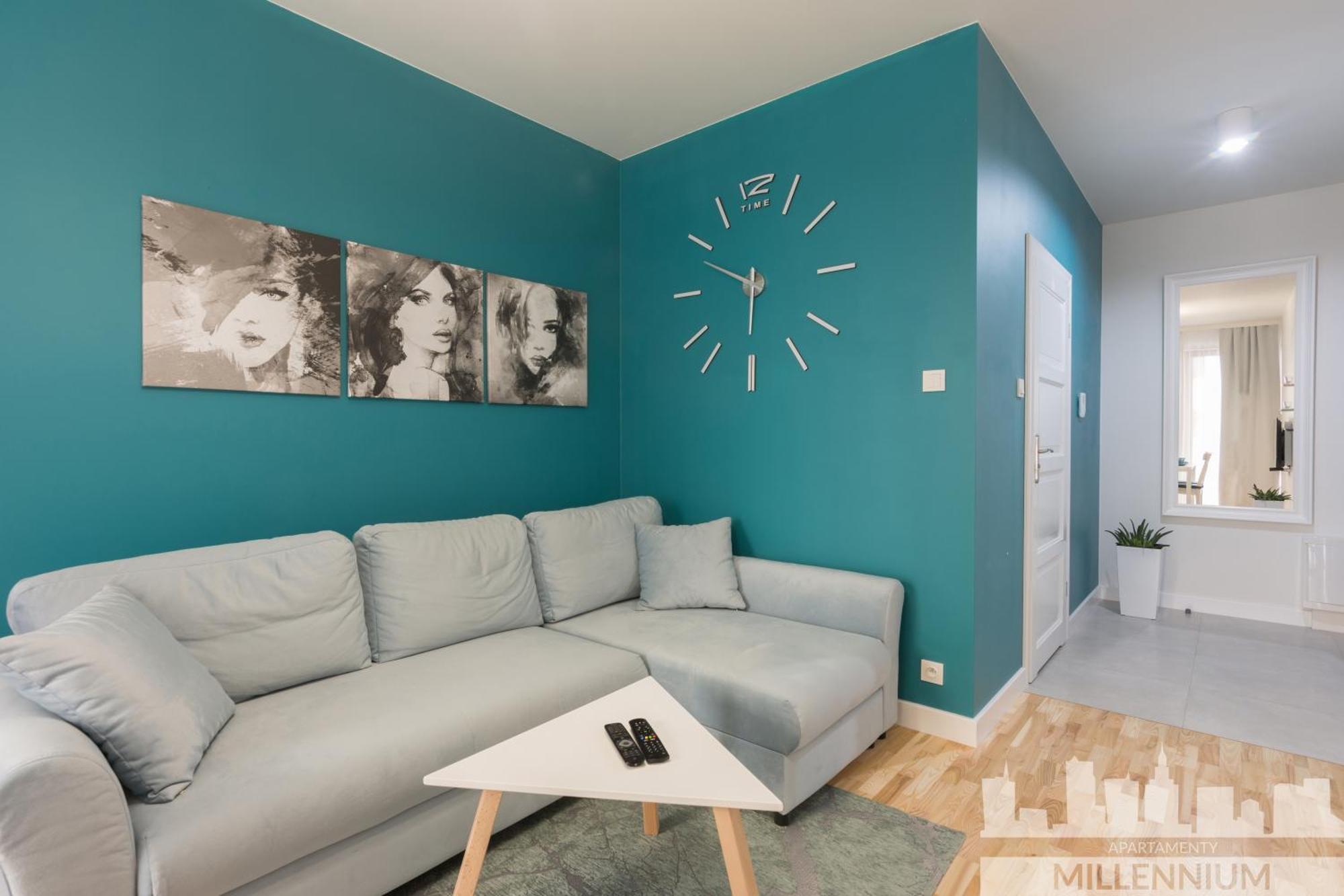 Ferienwohnung Millennium Awangarda Mint Warschau Exterior foto