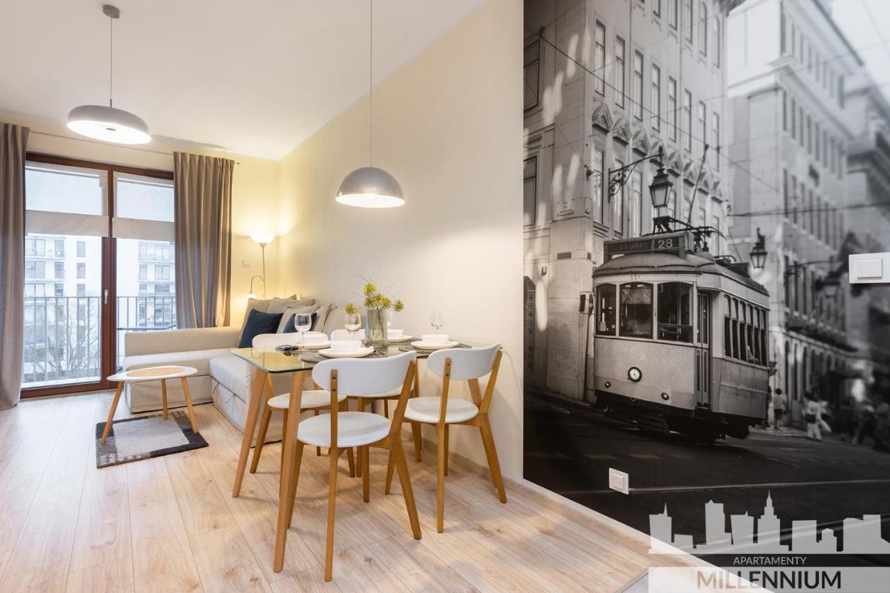 Ferienwohnung Millennium Awangarda Mint Warschau Exterior foto